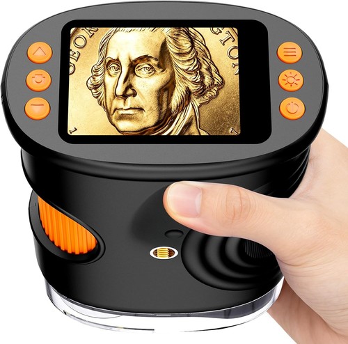 1000x coin microscope with - coin,