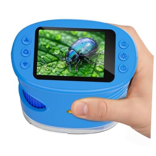 Kids microscope screen - microscope,