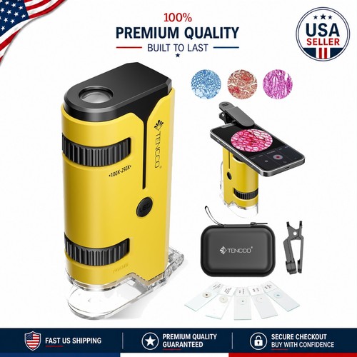 Handheld mini microscope with - microscope,